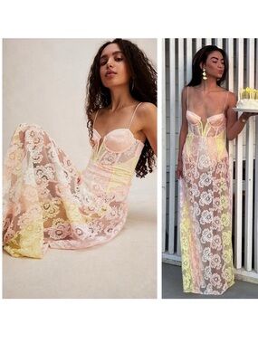 for love and lemons jacqueline maxi dress For Love & Lemons